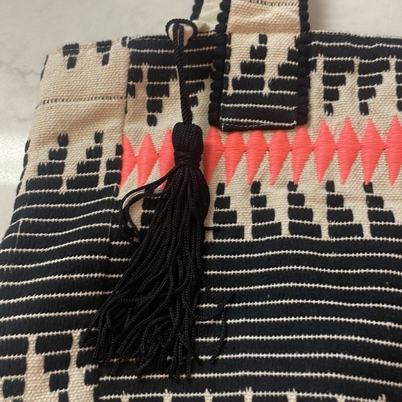 En Cream Tote Bag - Beach Bag NWT - Picture 9 of 9